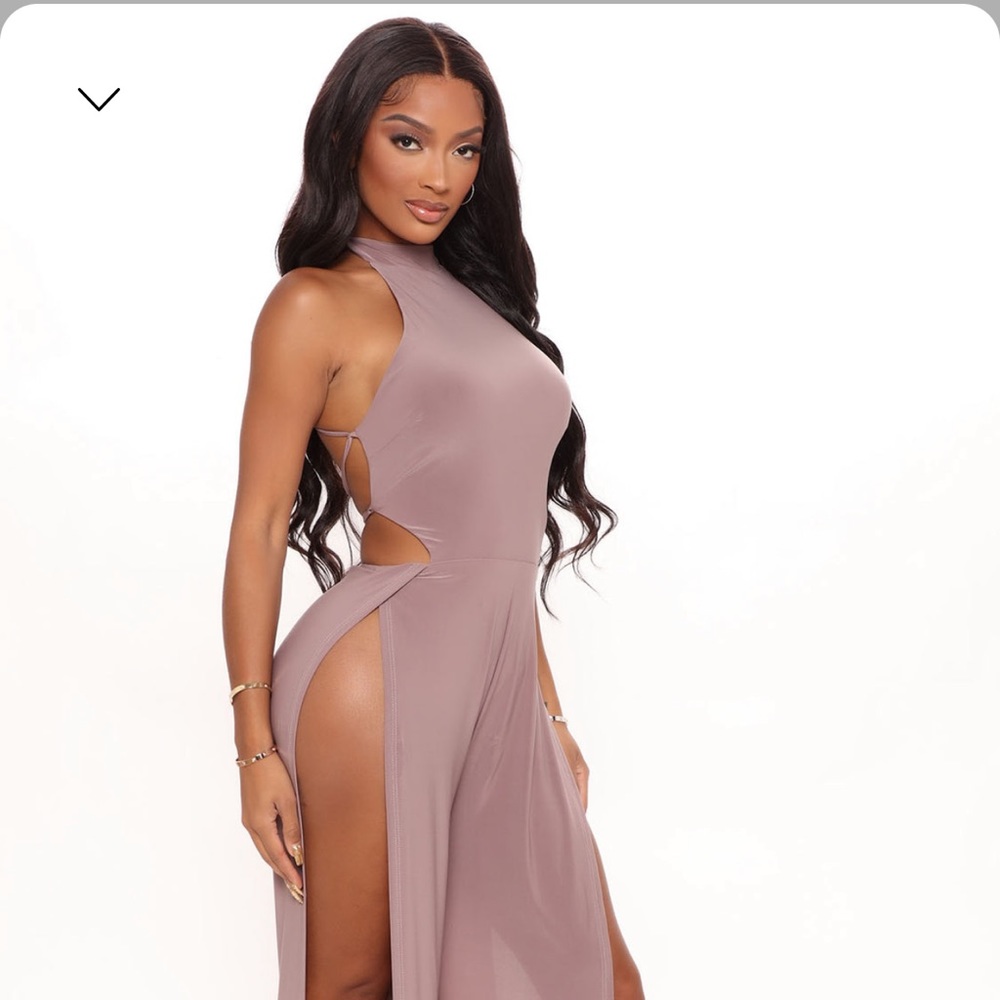 Fashion Nova All Night Long Jumpsuit (emerald)